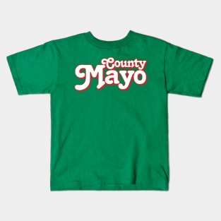 County Mayo - Irish Retro County Pride Design Kids T-Shirt